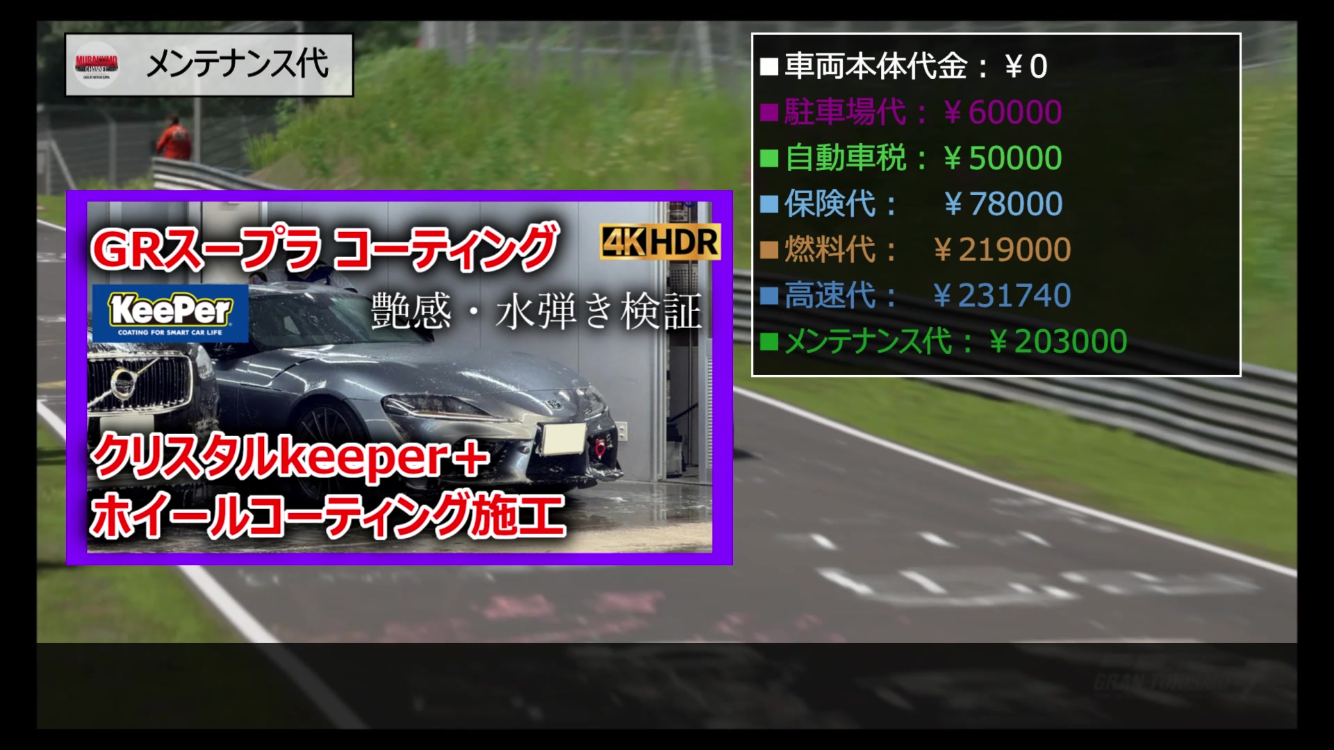 GRスープラ維持費公開】納車5年目 1年間でかかった総額は◯◯万円 