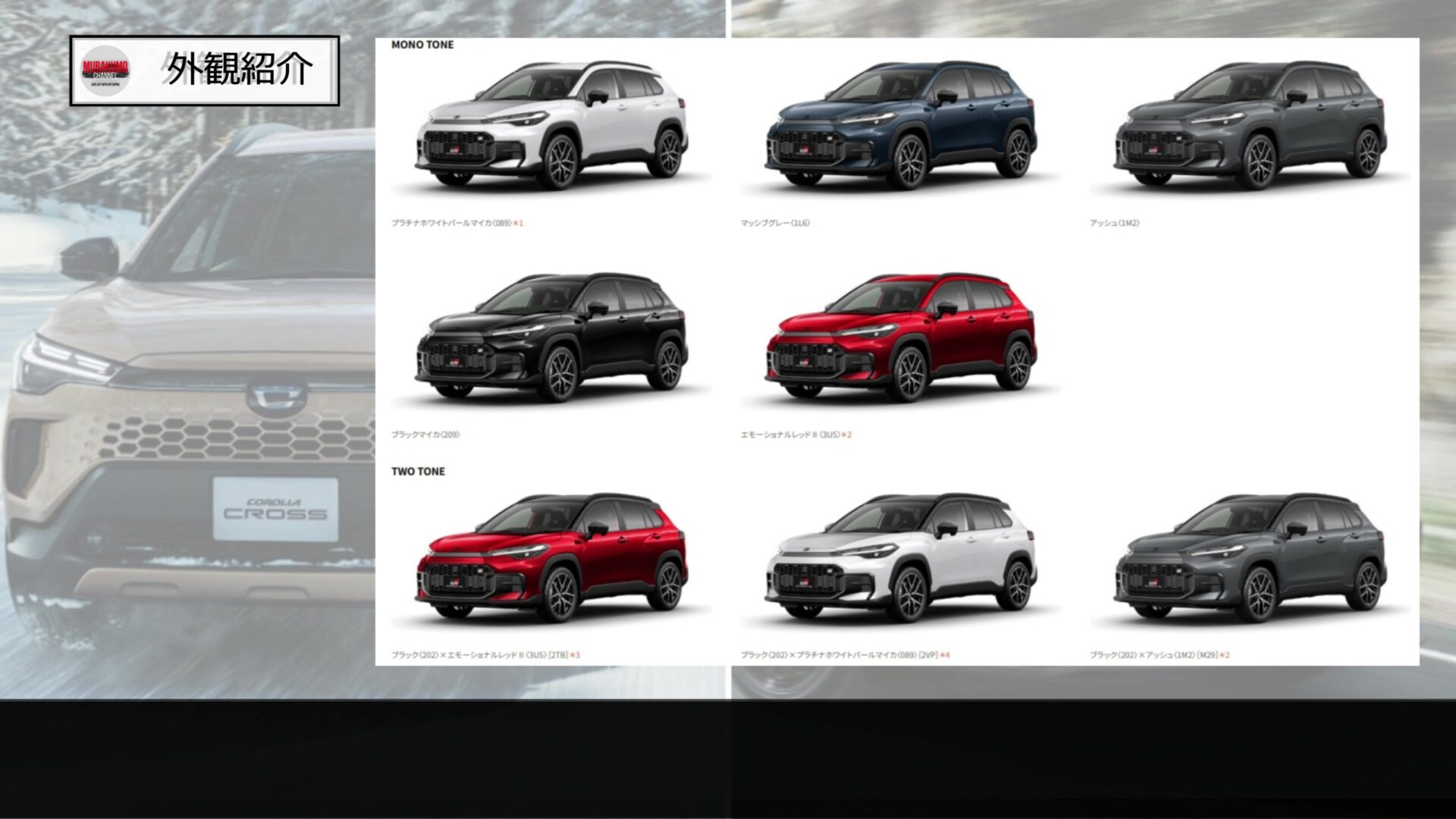 トヨタ新型カローラクロス改良版徹底解説！GR SPORT追加＆2.0L 